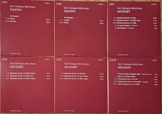 Mozart y Haydn por Sir Thomas Beecham - 10CD