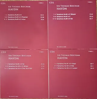Mozart y Haydn por Sir Thomas Beecham - 10CD