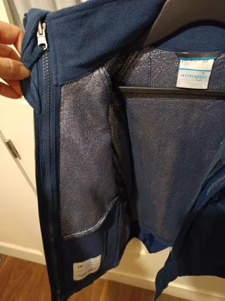 Chaqueta Columbia Infantil Azul  Talla S