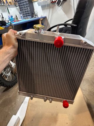Radiador Aluminio Honda a estrenar