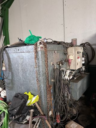 Equipo cambio aceite Molinos Electrógenos