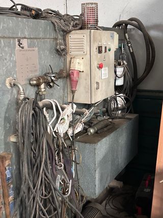 Equipo cambio aceite Molinos Electrógenos