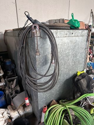 Equipo cambio aceite Molinos Electrógenos