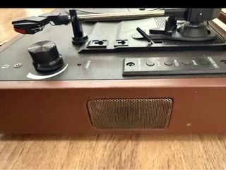 Maletín Tocadiscos Lauson Marrón y Negro