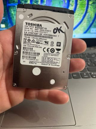 Disco Duro Toshiba 1TB 2.5 MQ04ABF100