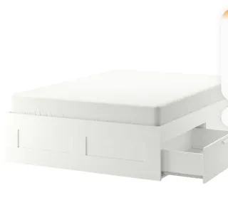 Estructura de cama con cajones más somier