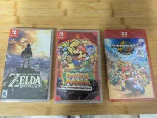 Pack 3 Juegos Nintendo Switch