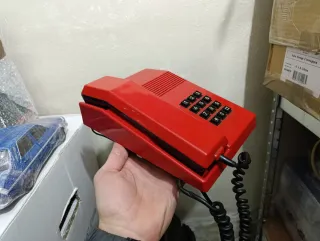 Teléfono Rojo Vintage Teide