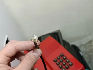 Teléfono Rojo Vintage Teide