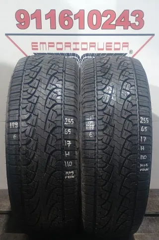 4UD 255 65 17 H PIRELLI RUEDA PREMIUM YA MONTADA