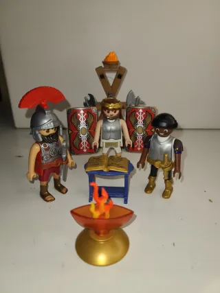 Lote 99. Playmobil Emperador Romano
