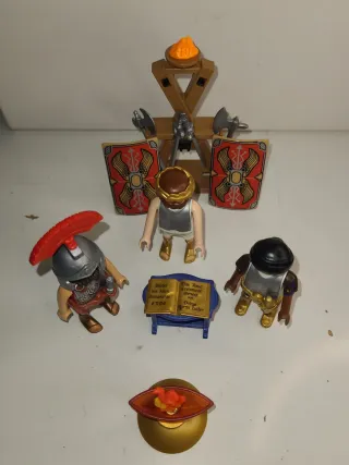 Lote 99. Playmobil Emperador Romano