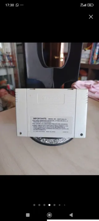 Super Nintendo Stunt Race FX Cartucho