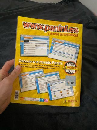 Álbum Cromos Fútbol Superliga 2001-2002 Panini