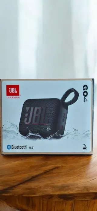 JBL GO 4 Altavoz Bluetooth Negro Nuevo