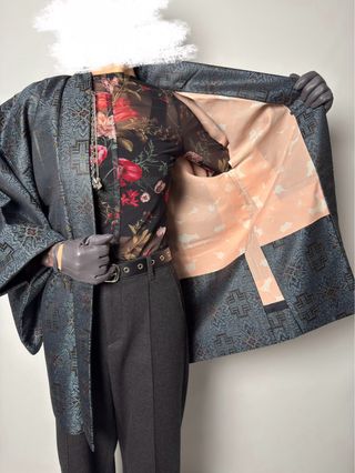 Chaqueta Haori  Kimono japonés vintage