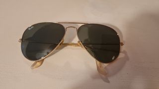 Gafas de Sol Ray-Ban Aviator Vintage Doradas