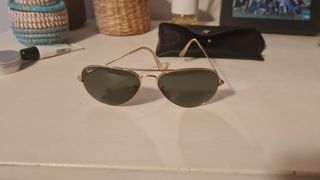 Gafas de Sol Ray-Ban Aviator Vintage Doradas