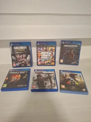 6 Juegos PS4: Call of Duty, GTA V, Uncharted y más