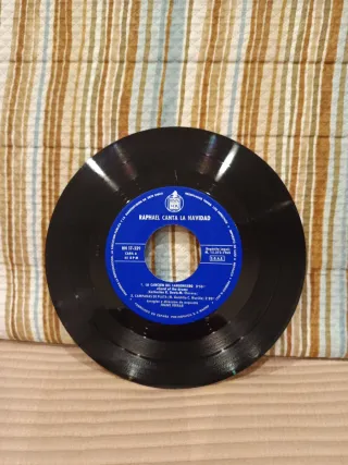 Disco Single Raphael Canta la Navidad