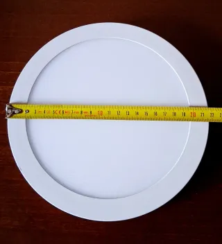 Foco LED Downlight circular No empotrable - 22 cm