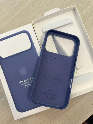 Cover iPhone 17 Pro Pelle MagSafe