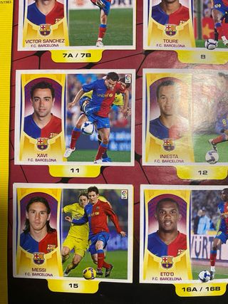 Álbum Cromos Liga BBVA 09/10 Oficial