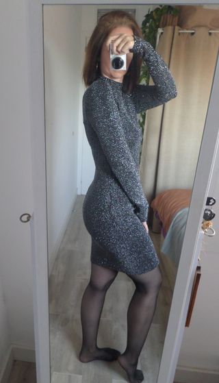 Vestido con lentejuelas