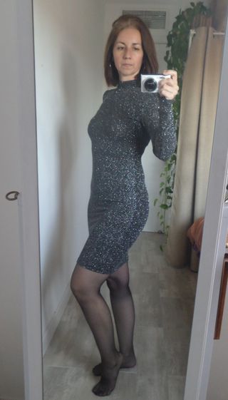 Vestido con lentejuelas