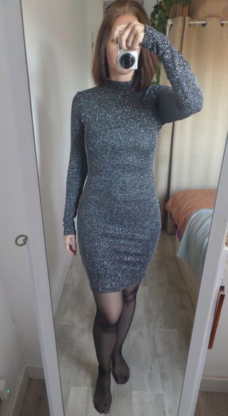 Vestido con lentejuelas