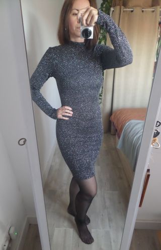 Vestido con lentejuelas