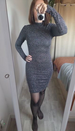 Vestido con lentejuelas