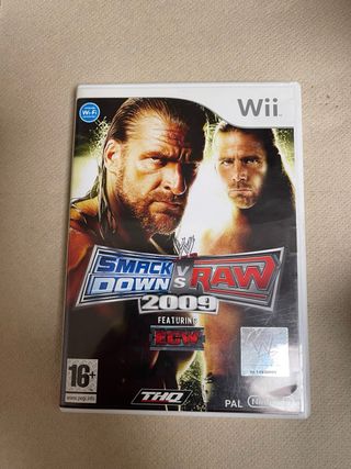 Wii Smackdown vs Raw 2009 THQ