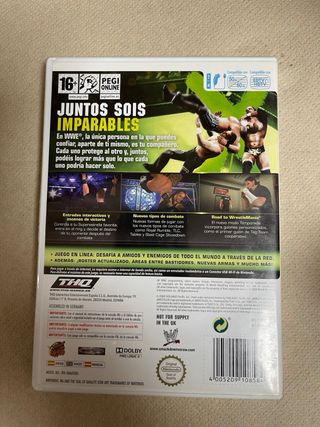 Wii Smackdown vs Raw 2009 THQ