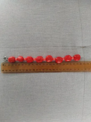 Pulsera coral
