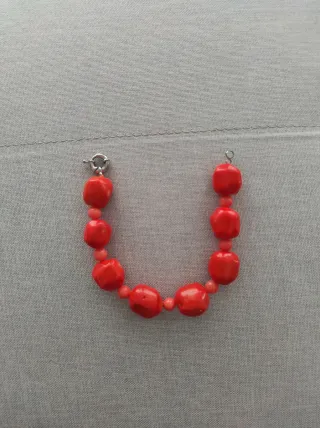 Pulsera coral