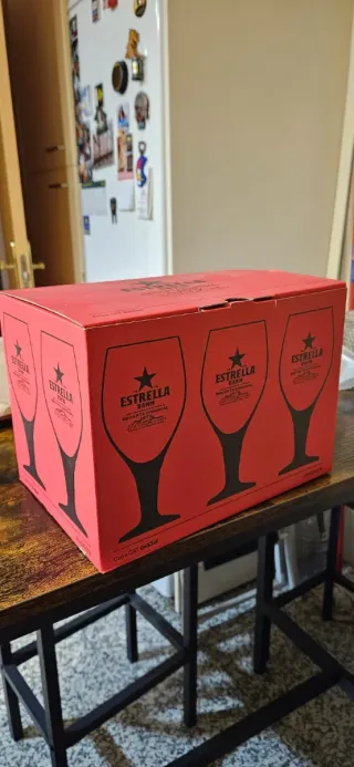 2 Scatole di Birra Estrella Damm. 6×33cl.