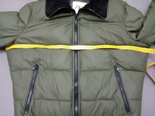 Cazadora Zara engomada hombre