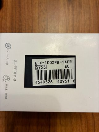 Casio Edifice EFK-100 XPB Carbono.