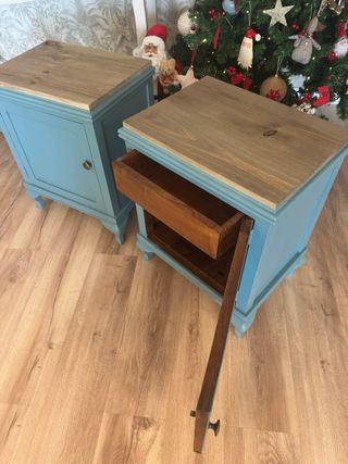 Mesitas de noche restauradas por encargo