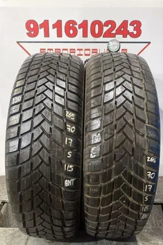 265 70 17 S MAXXIS RUEDA AL 90% VIDA UTIL