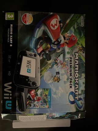 Nintendo Wii U 32GB Premium Pack Edición Mario Kar