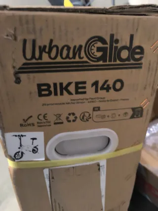 Bicicleta Eléctrica Plegable UrbanGlide 140