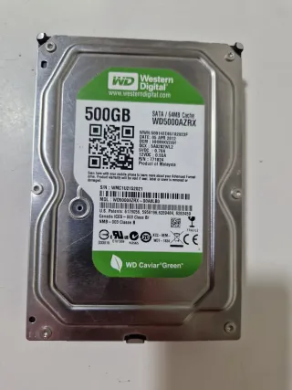 Disco Duro PC 500GB WD SATA
