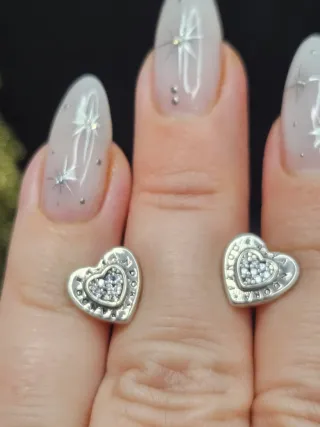 Pendientes Pandora Corazón Plata 925