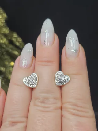 Pendientes Pandora Corazón Plata 925