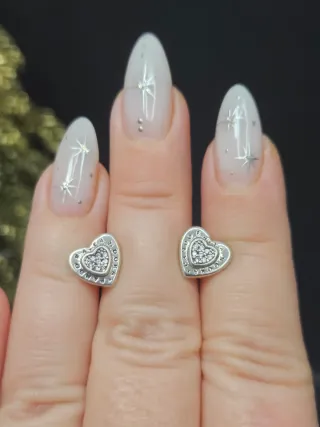 Pendientes Pandora Corazón Plata 925
