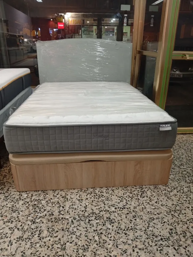 NIMBUS+Canapé150x190 FLEX Colchón de Muelles Ensac