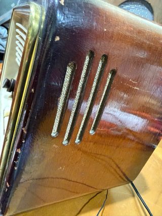 Radio Antigua Telefunken Válvulas Serenata 58 3D