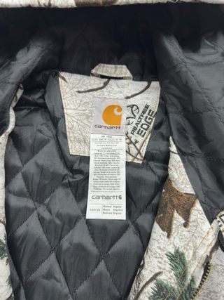 Chaqueta Carhartt con capucha y cremallera